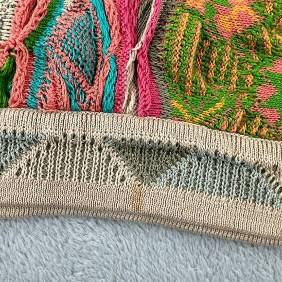 Vintage Coogi Australia Knit  Sweater Women's Size Medium 1/4 Sleeve - Picture 12 of 12